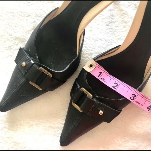 GUCCI Black Open-back Heels - Picture 6 of 12